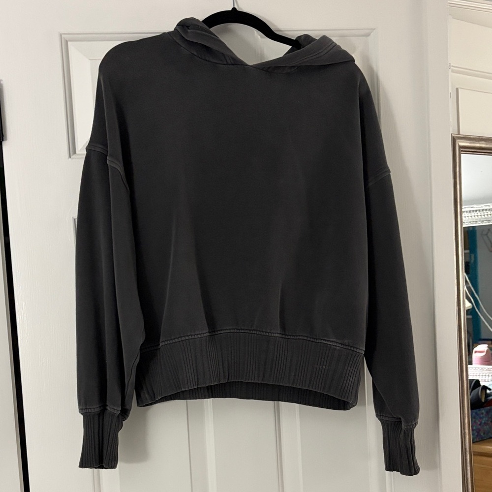 Aerie Dark Gray Hoodie Sweater